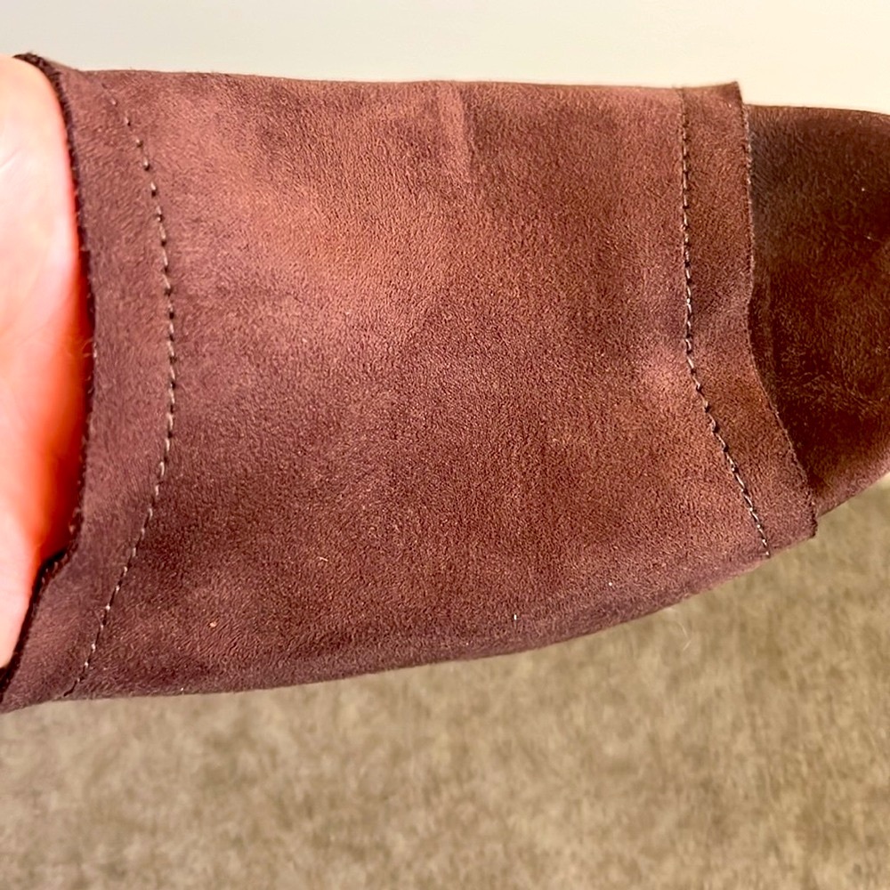 Universal Thread Open Toed Mules W/ Heel Size 8 E… - image 5